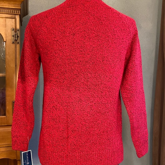 Karen Scott mock turtleneck Sweater size P/P - Picture 6 of 9